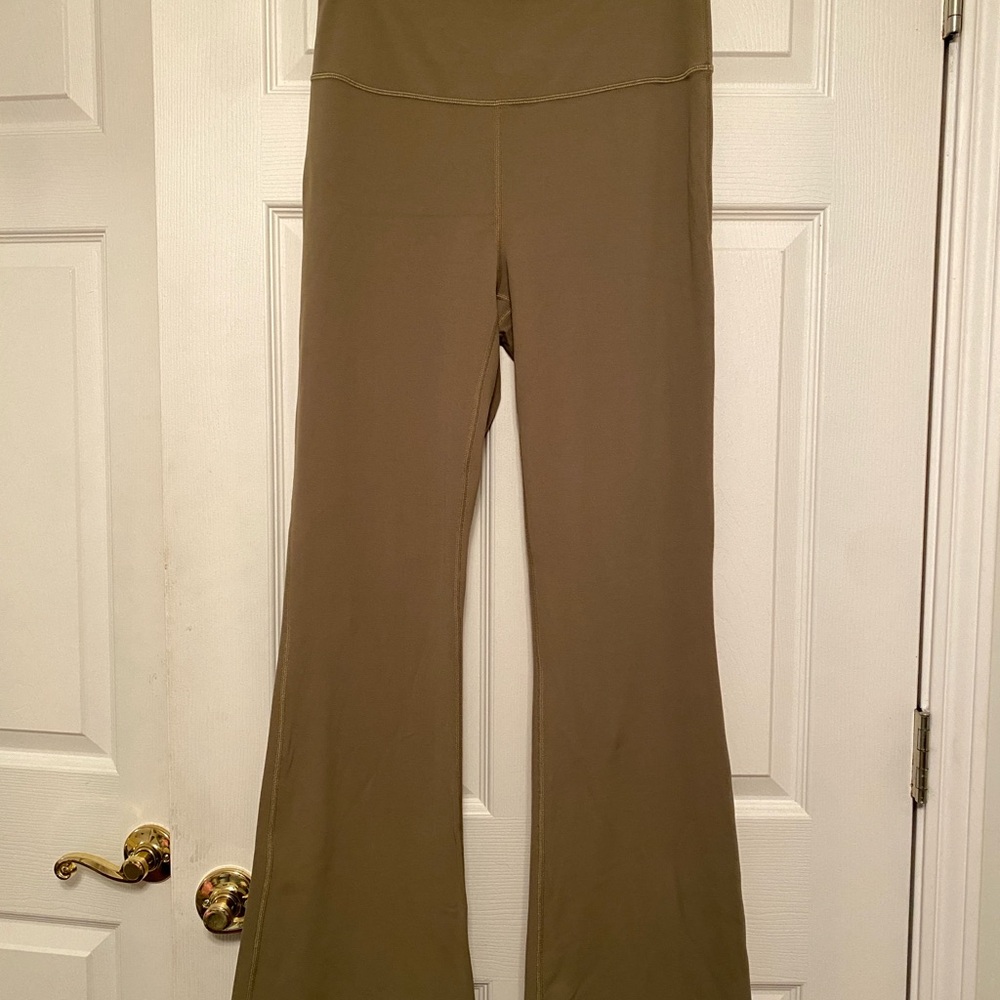lululemon athletica Khaki Flare Pants